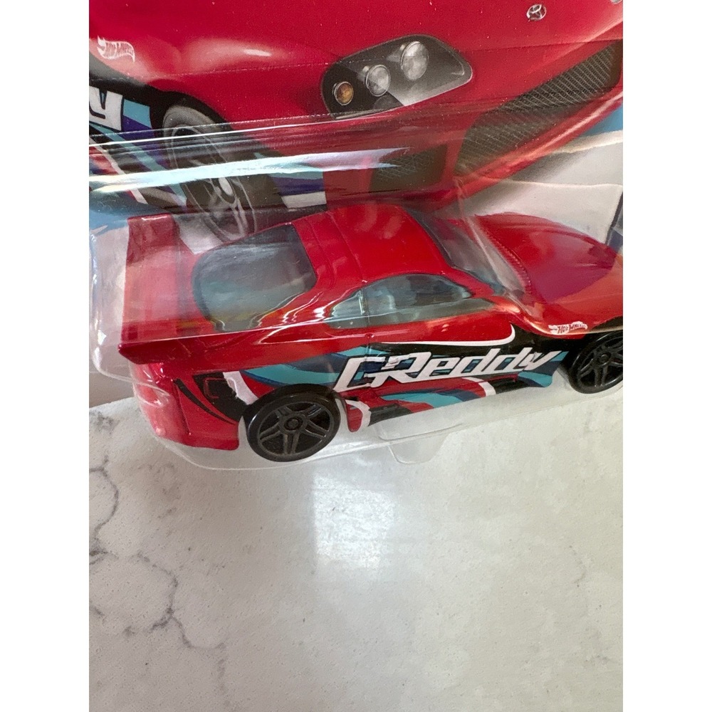 Hot Wheels XL Toyota Supra Red GReddy 2026 Series 2/24 Die-Cast Car Mattel JKL02 - Picture 5 of 7